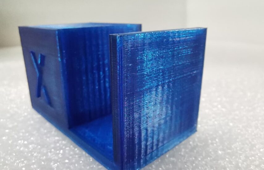 Филамент PETG синий прозрачный 1,75 мм 1 кг Star Plast