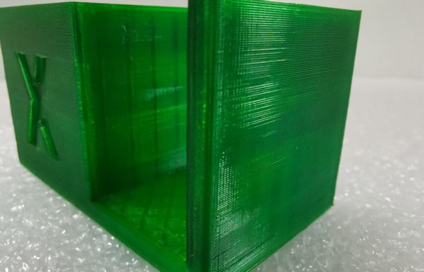 Филамент PETG зеленый прозрачный 1,75 мм 1 кг Star Plast