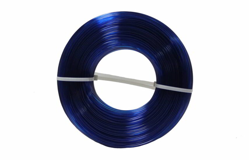 Филамент PETG синий прозрачный 1,75 мм 1 кг Star Plast