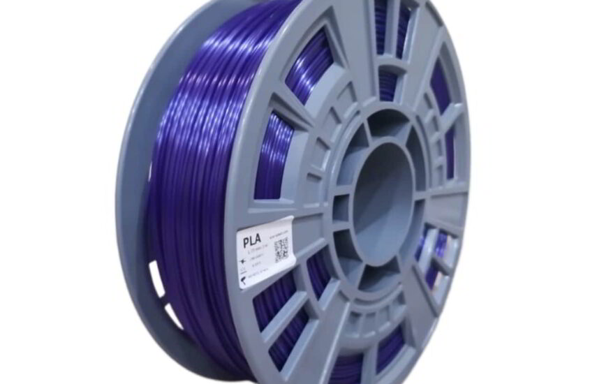 PLA пластик фиолетовый прозрачный, 1кг, 1,75мм, Star Plast